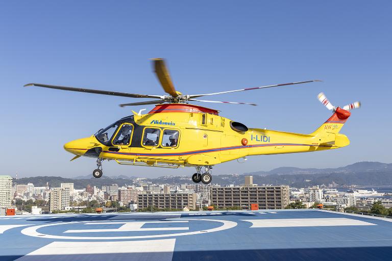 AW169 demo tour Japan SAR missions | Leonardo - Helicopters